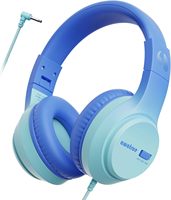 AWATRUE HK07 Kids Wired Headphones Stereo Sound Earphone with Mic Music Study Headset Limited Volume 74dB/85dB for Children