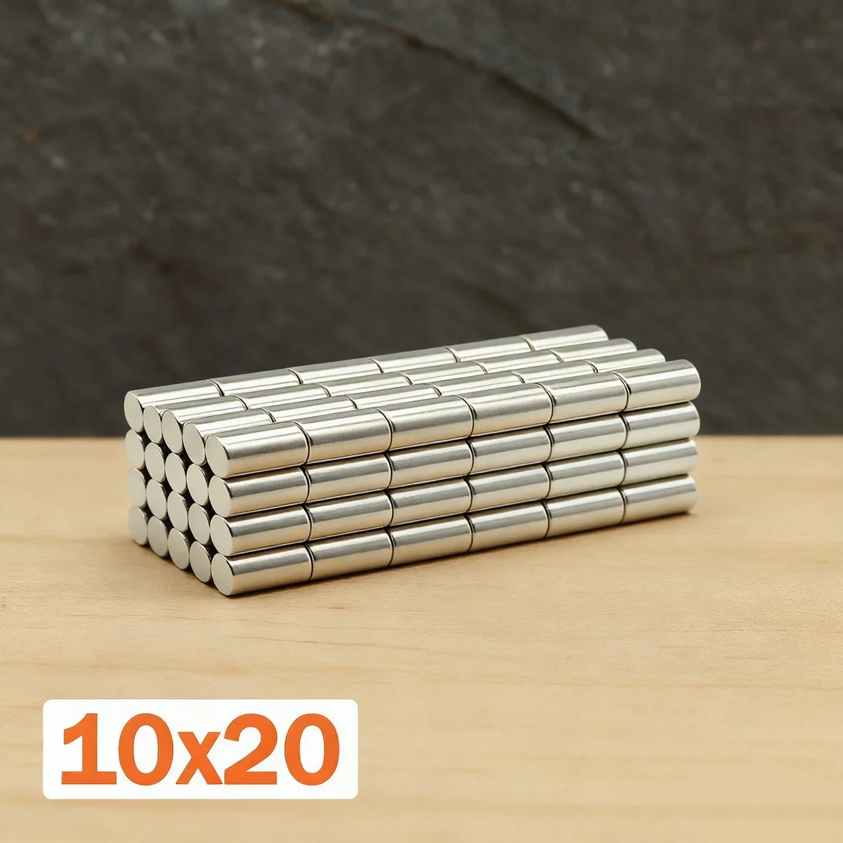 

Магнит неодимовый N35, 10x20 мм, сверхмощный, круглый, дисковый, для холодильника