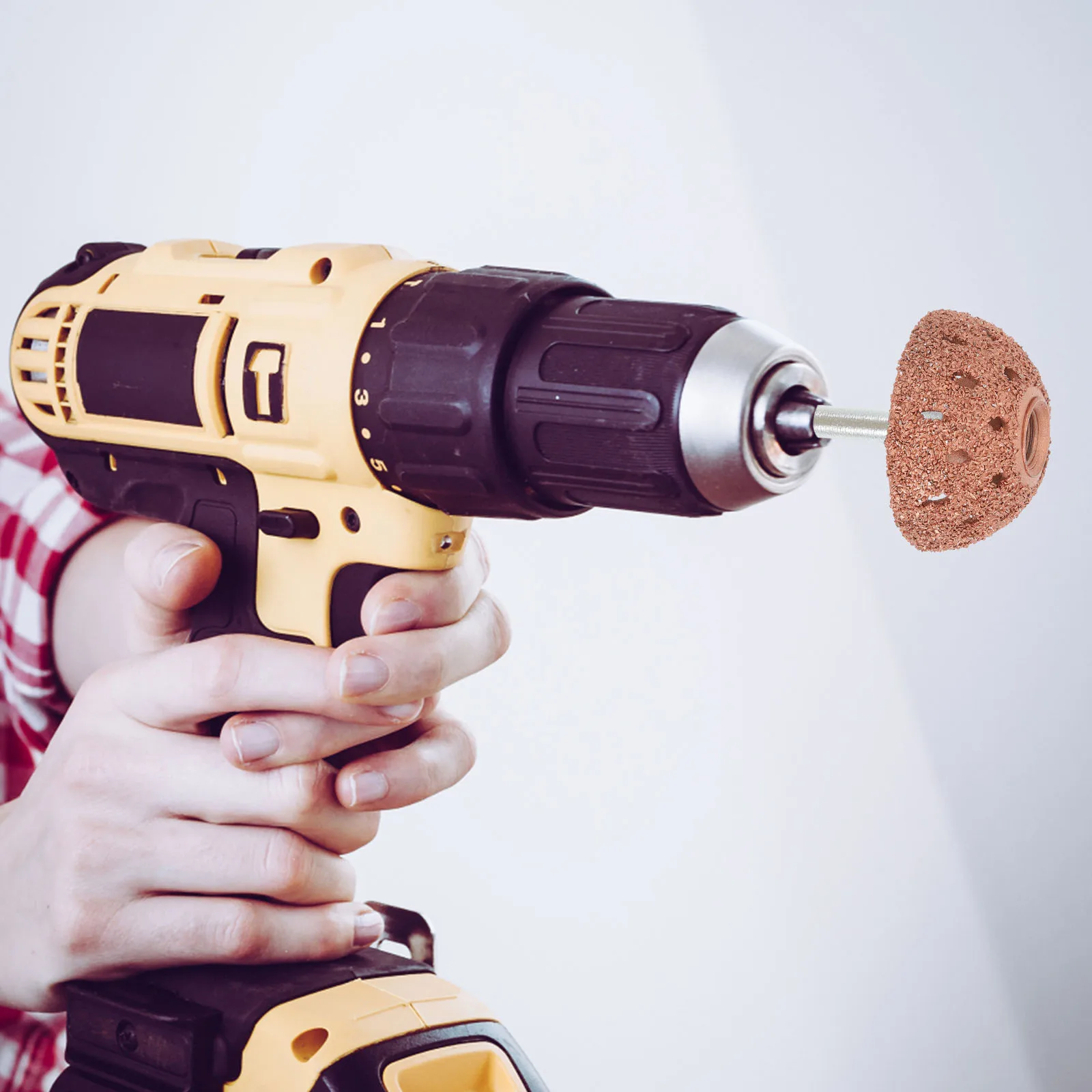 Tungsten Carbide Buffing Wheel For Tire Buffer 42mm Diameter for Wheel Repair Kit Tire Repair Kit Car Buffer Round Rod