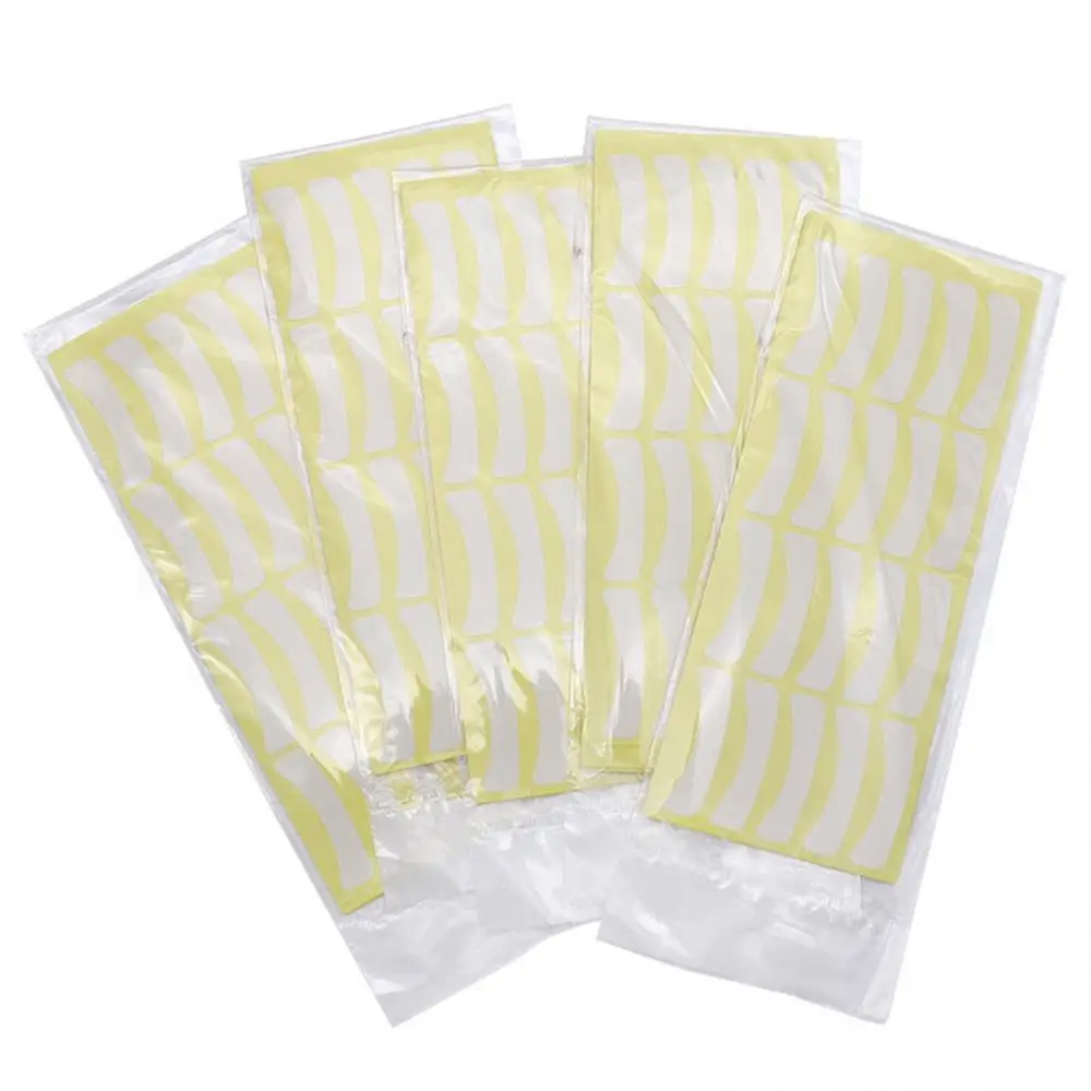 Patchs adhésifs en papier pour extension de cils, accessoire de maquillage pour les yeux, effet naturel