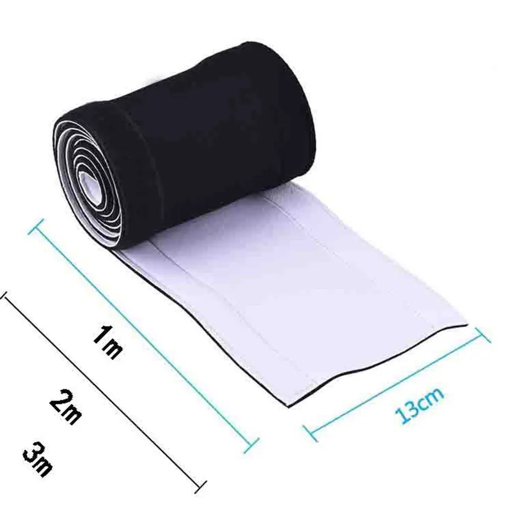 3M X 13Cm Heavy Duty Neoprene Cable Sleeve Cord Organizer for Desk TV Gaming Setup Foot Traffic Pet Chew Protection