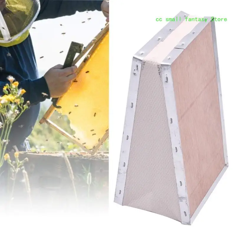 R3MA Smoker Bellows Bees Live Smoker Beekeeping Equipment Replacement Portable Plywood Box with Clip for Beekeepers