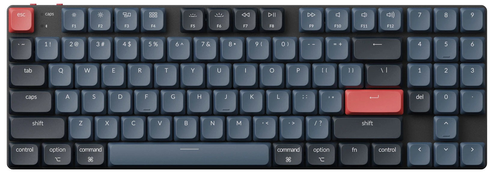 Keychron Zestaw Niskoprofilowych Nakładek na Klawisze ABS LSA do Klawiatury Mechanicznej — zdjęcie produktu 5