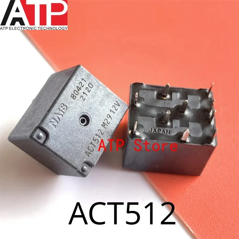 10 шт./лот, новое оригинальное автомобильное реле ACT212 ACT512 ACT112, автомобильное ACT-212 、ACT-512 、ACT-112, силовое реле 12 В постоянного тока