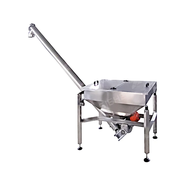 Food Seasoning Mixing  Production Line Material Handling Equipment Screw Conveyor