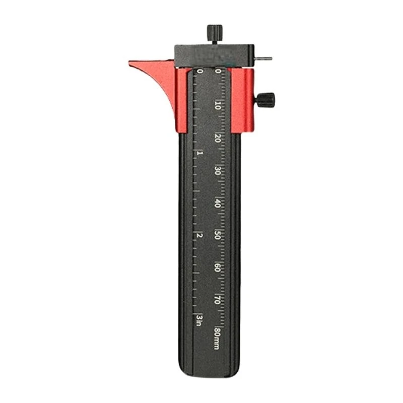 

E28F Parallel Scribing Tool Portable Line Scriber for Woodworking Isometric Line Engraver Parallel Line Carving Tool