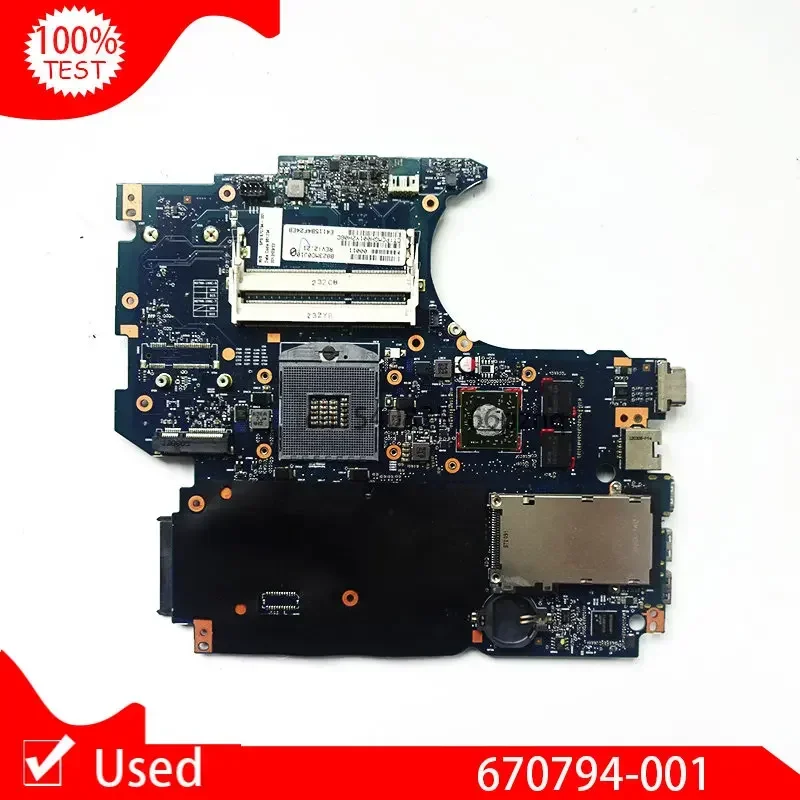 

Used 670794-601 For HP Probook 4530S 6050A2465501 670794-001 HM65 216-0809024 512M Notebook Motherboard Mainboard