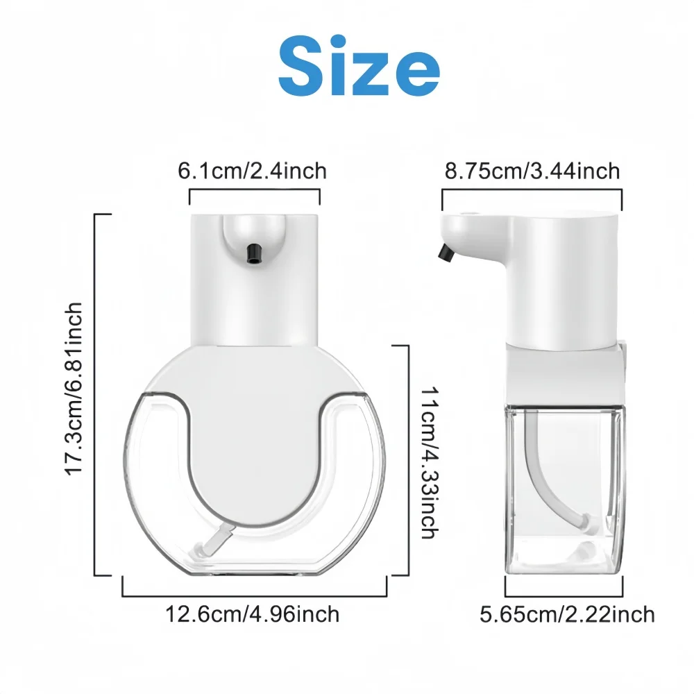 Dispensador de sabão líquido automático touchless sensor infravermelho mão livre sabão mão sensor dispensador inteligente máquina espuma carregamento usb