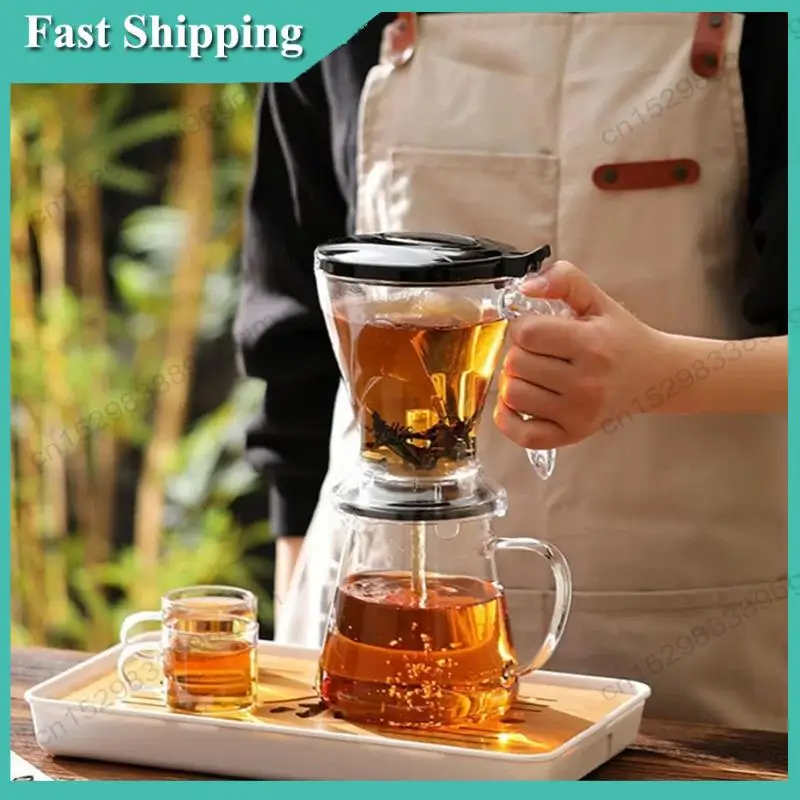 -BABQ Large-Capacity Coffee Filter Cup With Lid - Hand Brew Drip Coffee & Tea Infuser, Espresso Pot, Ideal For Ice Drinks
