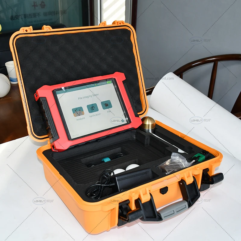Portable Pile Integrity Tester High Accuracy for Pile Foundations