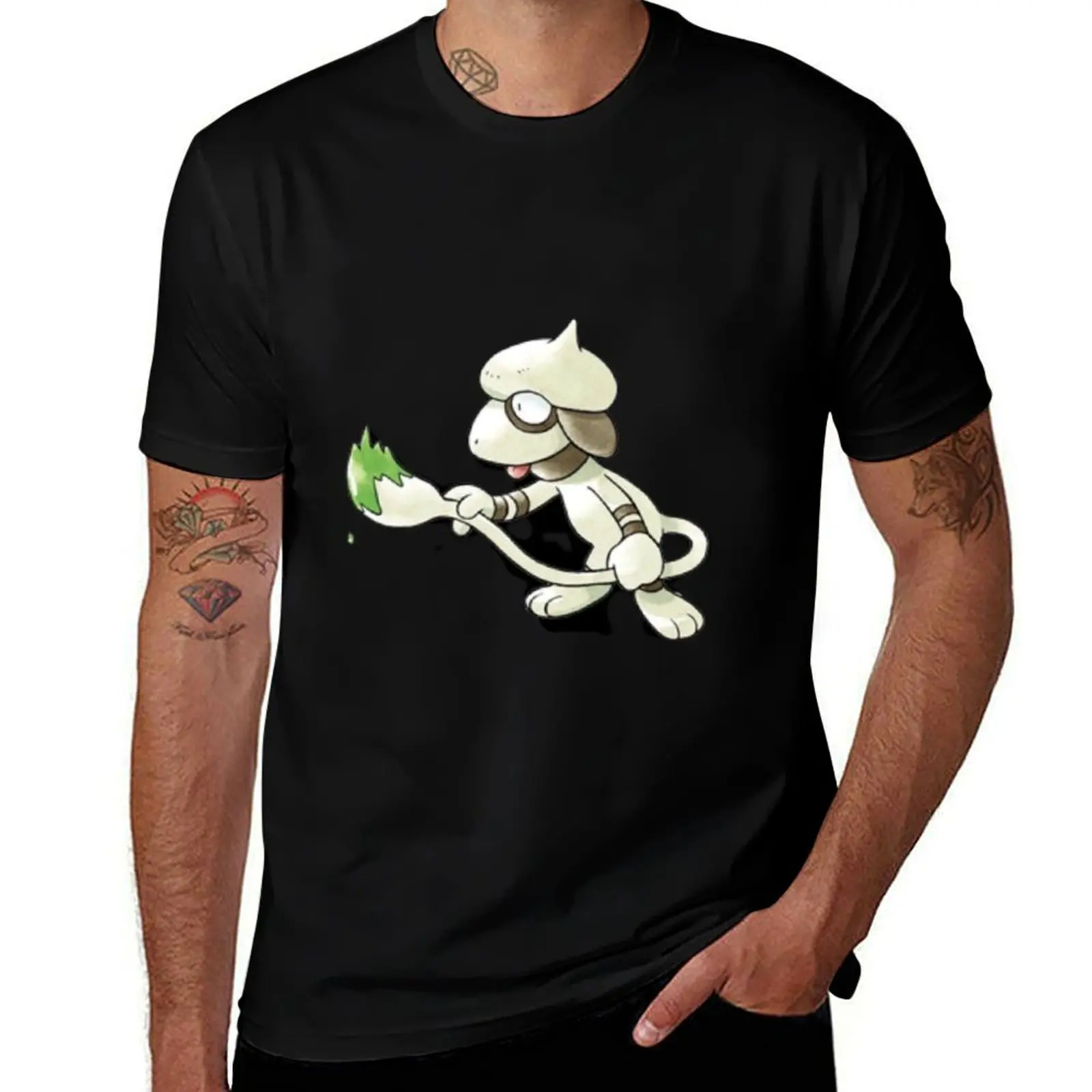

man t shirts shirts smeargle cotton for shirts funny 100% cotton T-Shirt t cotton man t for T-Shirt