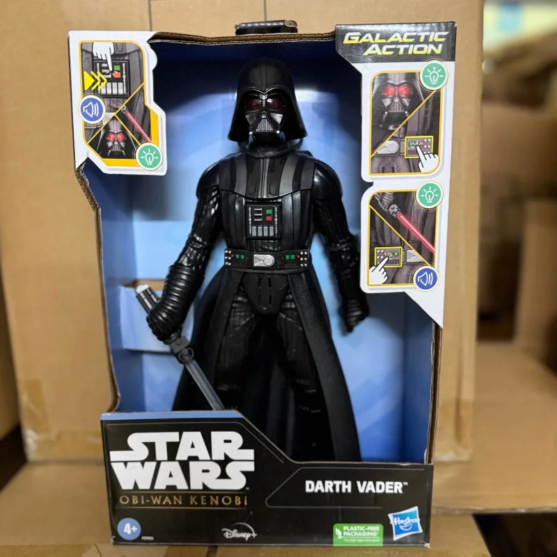 Hasbro Star Wars figura de acción eléctrica Darth Vader articulación movible sonido luz modelo juguete mano