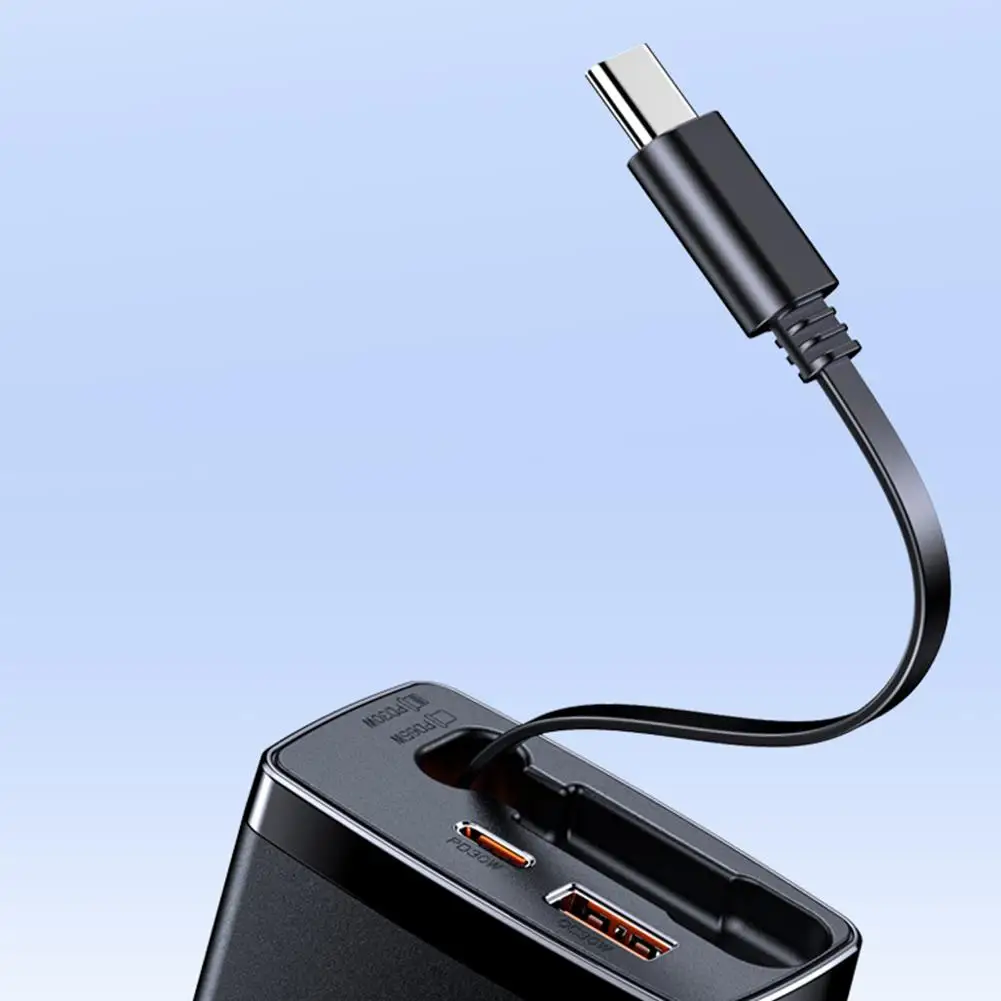 2024 신제품 125W PD 개폐식 차량용 충전기, 화웨이 애플 USB C 타입 초고속 어댑터에 적합