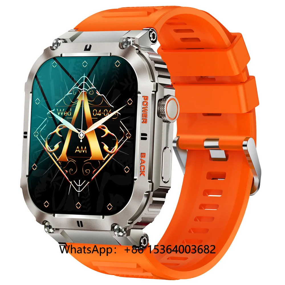 

TJXL- K57PRO Smart Watch for Men Smart Android with Heart Rate Sport Smart Watches Bracelets IP68 Waterproof Fitness Tracke
