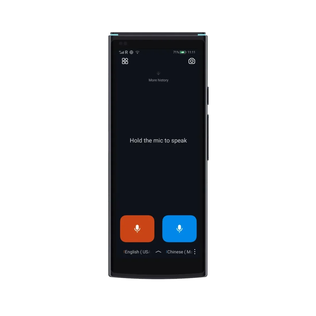 IFLYTEK AIT2221T Tradutor 4.0 Multilíngue Offline Câmera de Voz Tradutor Inteligente