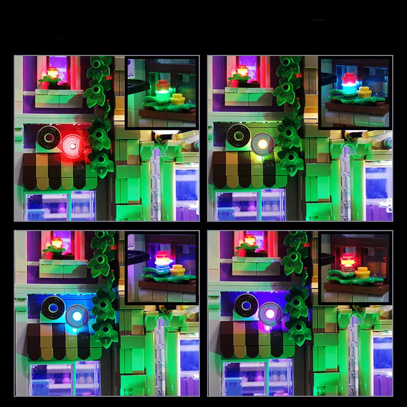 LYBMTWF Kit de iluminación LED para 10278, compatible con el modelo de bloques de construcción de estación de policía Creator Expert, no incluye el modelo
