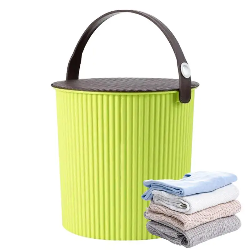 

Fishing Bucket Large Capacity Cleaning Bucket Multifunctional Car Wash Pail Outdoor Accessories For Fishing Picnic Campin