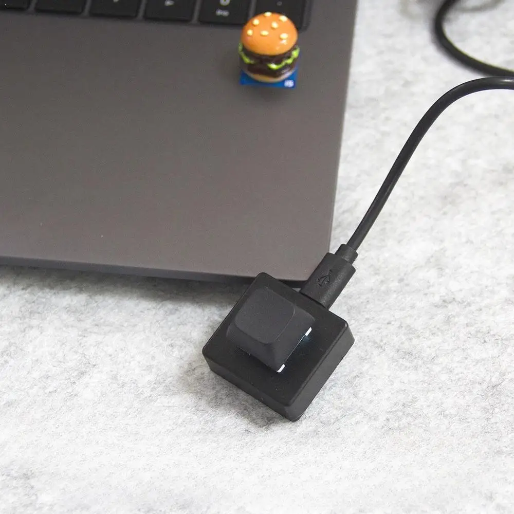 

Мини-клавиатура с одной кнопкой, программируемая USB-макроклавиатура, механическая клавиатура с горячими клавишами, кнопка-мышь с одной кнопкой