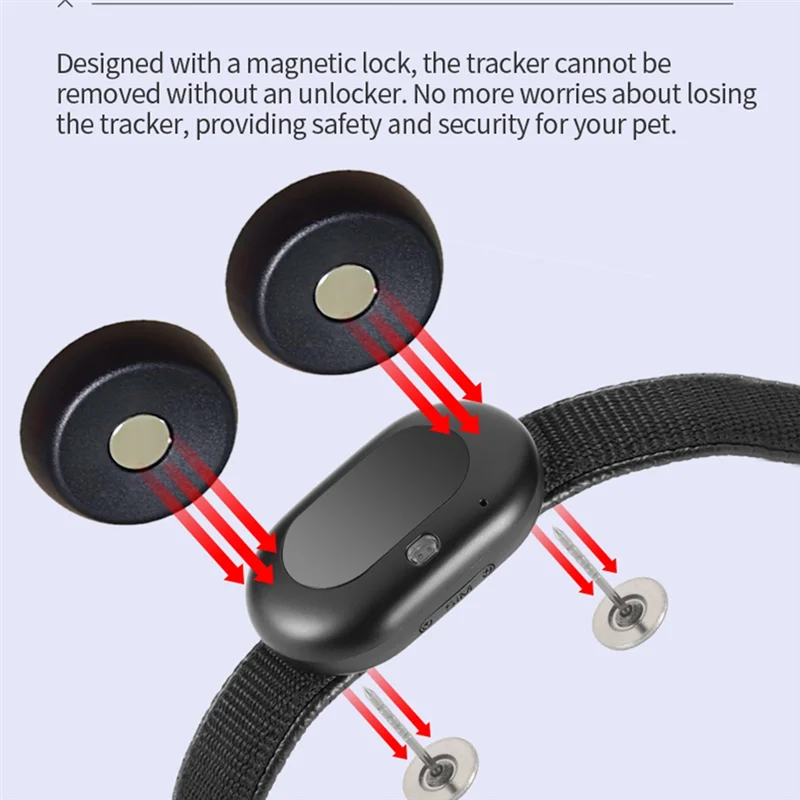 -A96Z 4G GPS Pet Tracker Pet Dog Gats GPS Anti Perda Mini Rastreador Mini Rastreador Versão Europeia