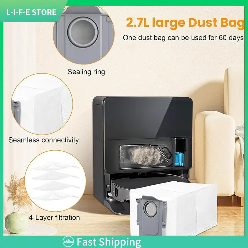 

Accessories Kit For Roborock Saros 10 Robot These Replacement Parts Are Compatible-AA98