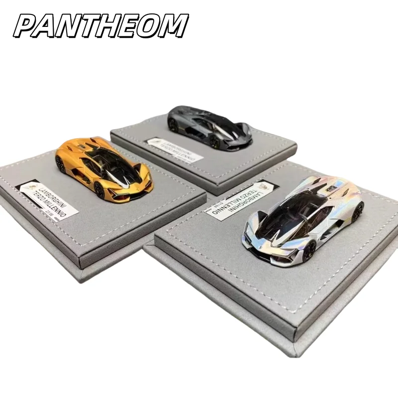 

In stock: 1:64 Lamborghini Terzo Millennio die-cast resin car model, boys' festival gift toy, adult collectible decorative item.