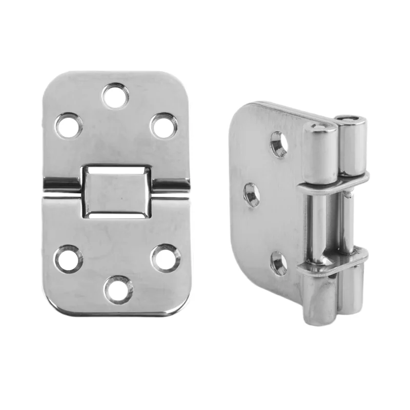 

2 шт. шарнир морского уровня из нержавеющей стали с зеркальной полировкой для лодок, автодомов, морских аксессуаров