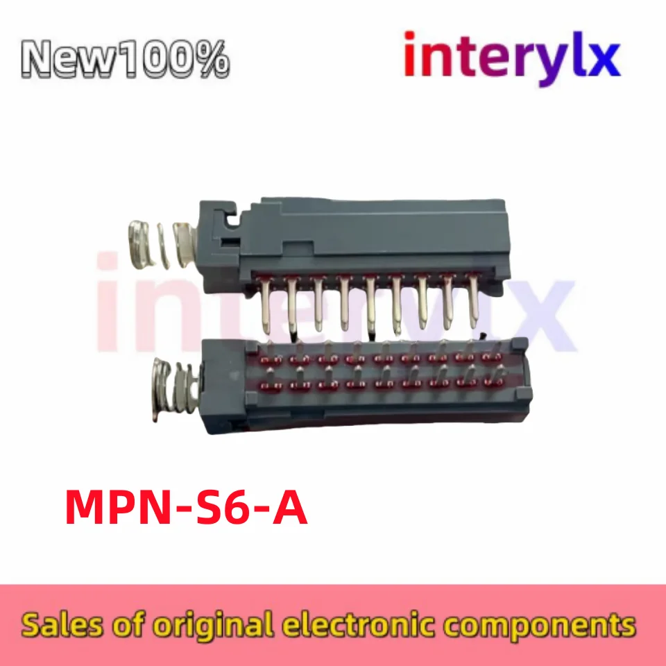 1Pcs/Lot MPN-S6-A self-locking 6-pole 18 foot piano key switch 6-way lockable power switch 2 * 9