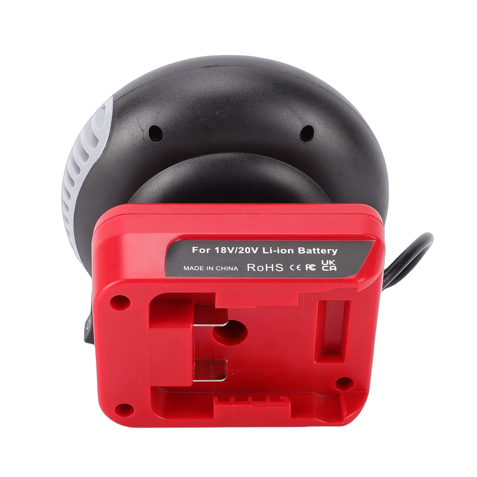 Battery Powered Heater Portable Heating Fan Multi Purpose Cordless Space Heater 2 Gears Temperature Settings 360 Degree Rotation image 5