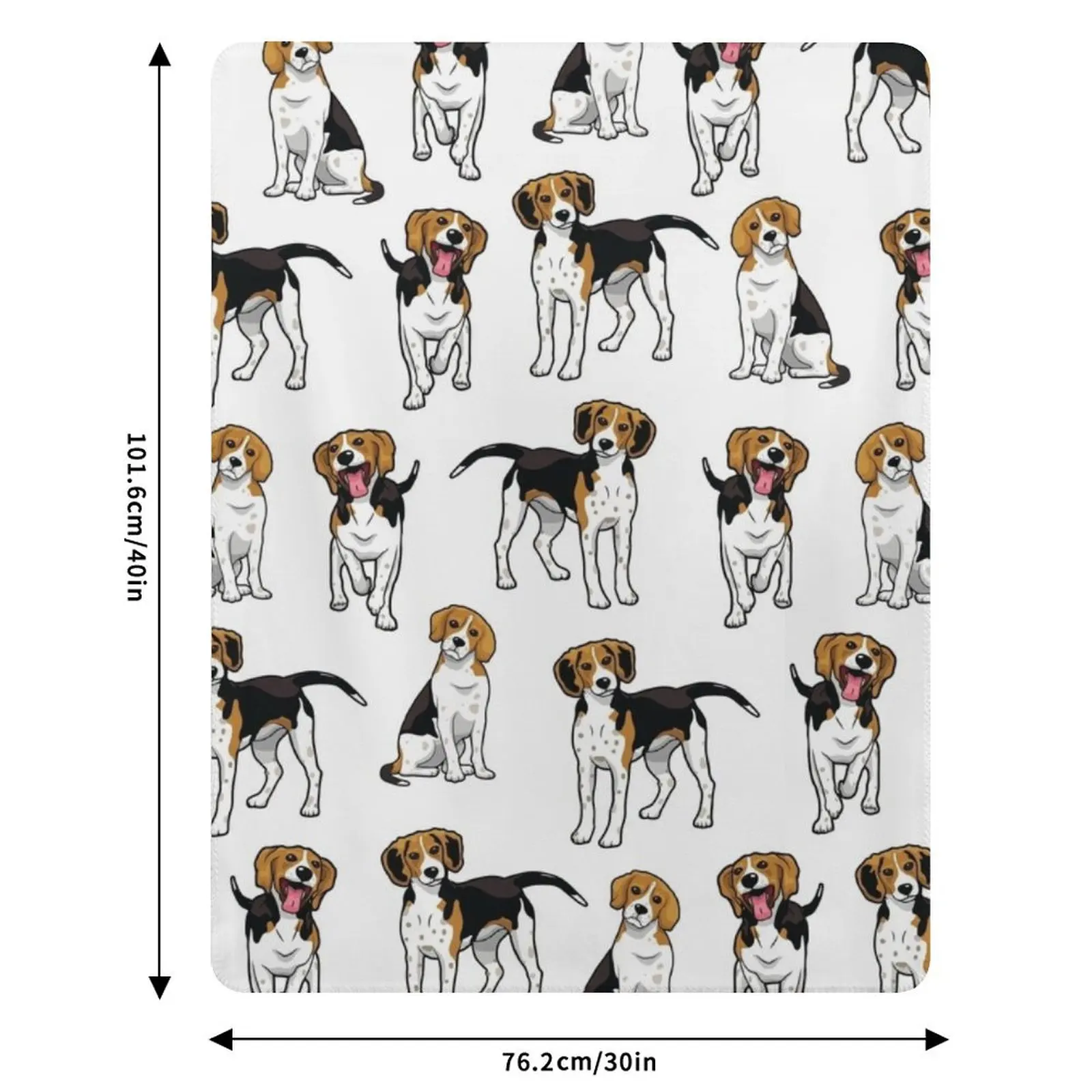 Treeing Walker Coonhound Throw Blanket Soft Vintage Bed covers Extra Large Throw Blankets