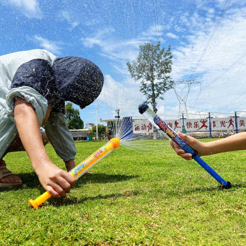 Pistola de agua de fuegos artificiales de 35cm, gran capacidad, extraíble, para niños, verano, playa, piscina, juego de agua, fiesta, pistola rociadora, pistola de agua de fuegos artificiales