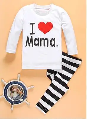 New Children leisure Wear Sets Boys Cartoon Print Motorcycle Nightwear Girls Family Pajamas Kids Clothes Sleepwear Baby Pyjamas