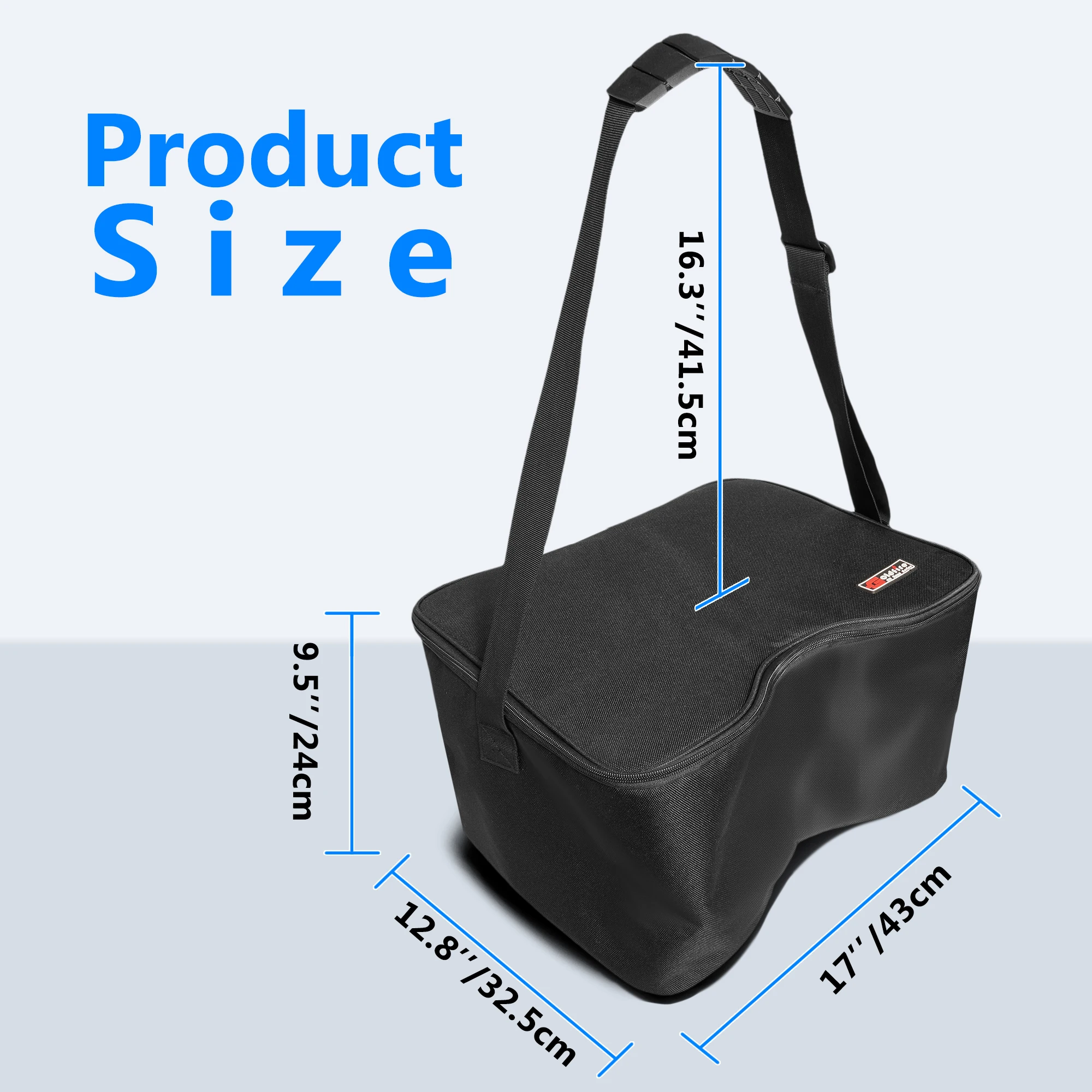 GoldFire Waterproof Rear Trunk Cooler Bag for Can-Am Canyon Redrock/XT 2025-2026, Cargo Organizer with Shoulder Strap