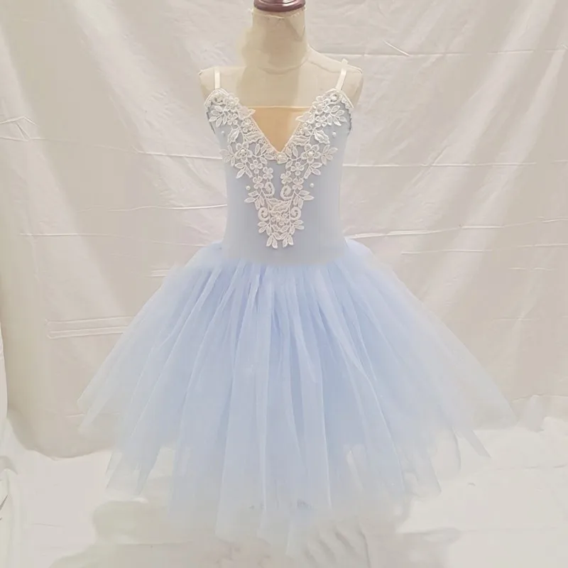 Robe Tutu de Ballet pour Enfant et Adulte, Tenue de brev, Jupe Ronde