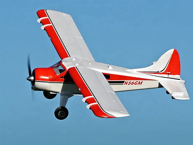 طائرة FMS 2000mm Beaver V2 الكهربائية RC مع معدات الهبوط الداخلية المطورة PNP طائرة مائية للطيارين المتوسطين #4