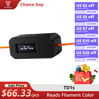 BIGTREETECH TD1s Reads Filament Color with Display Measured Values into HueForge 3D Printer Accessories DIY Module