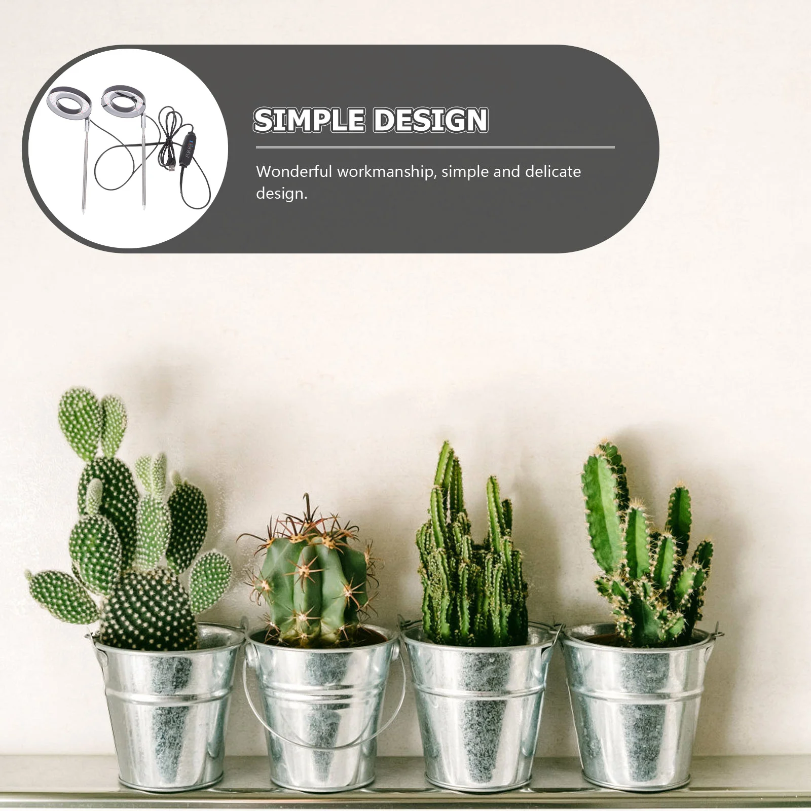 1 مجموعة الطيف الكامل LED النبات تنمو ضوء قابل للتعديل توقيت تلقائي للنباتات الداخلية حديقة الدفيئة تنمو أضواء #5