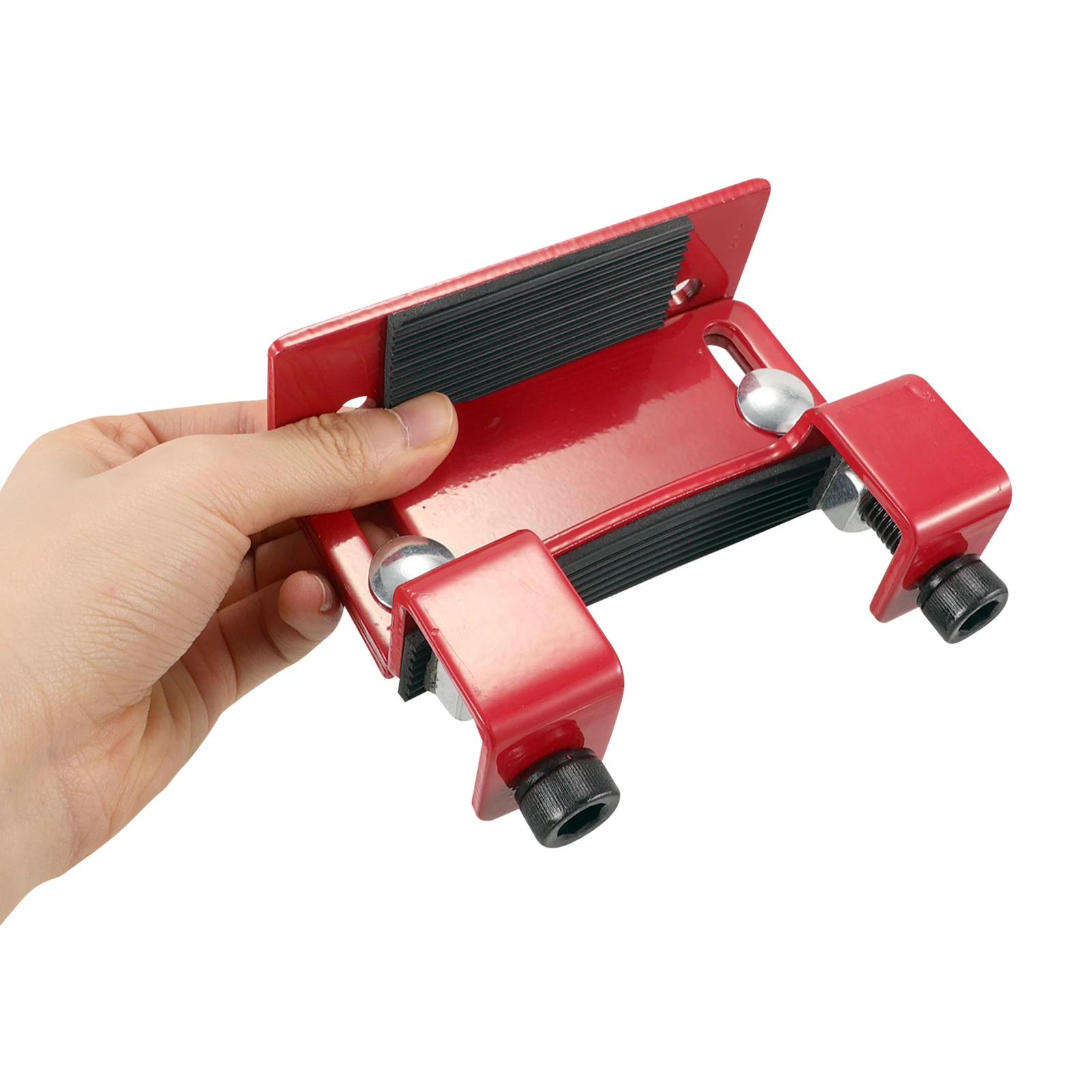 

Professional Red Bass Drum Lifter Metal Riser Platform Lift Accessory For Drum Kits