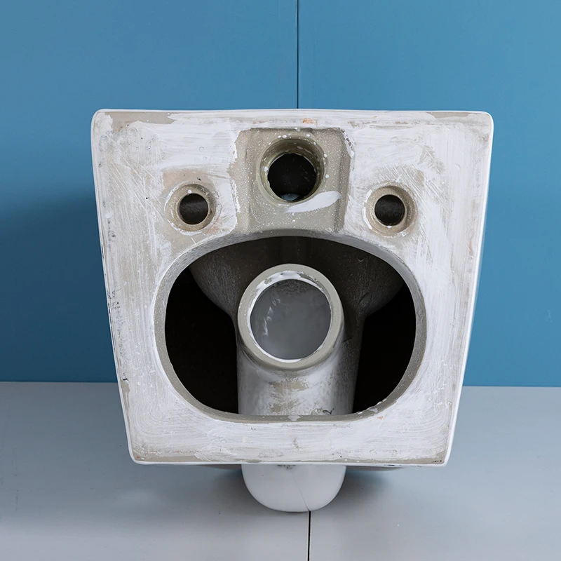 HM-207 OEM/ODM Wall Hung Toilet, Modern Bathroom Ceramic WC with Concealed Cistern Tank, Durable Sanitary Ware for Home Use