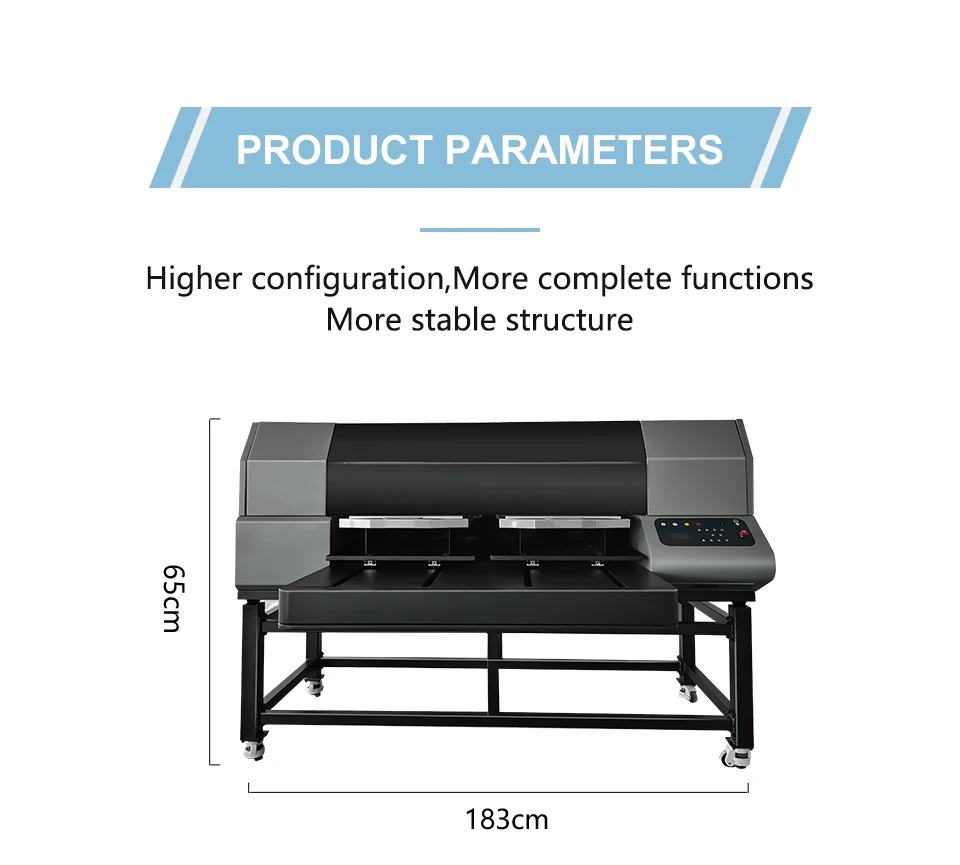 Colorsun A2 DTG Printer Dual Printing table I3200 Digital Printing Machine DTG Impresora Flatbed Printer For T-shirt Hoodies Bag