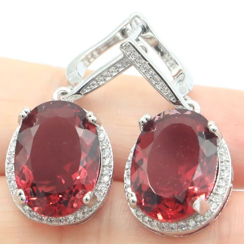 10g Customized 925 SOLID STERLING SILVER Earrings Gorgeous Zultanite Color Changing Alexandrite Topaz Rhodolite Garnet Kunzite