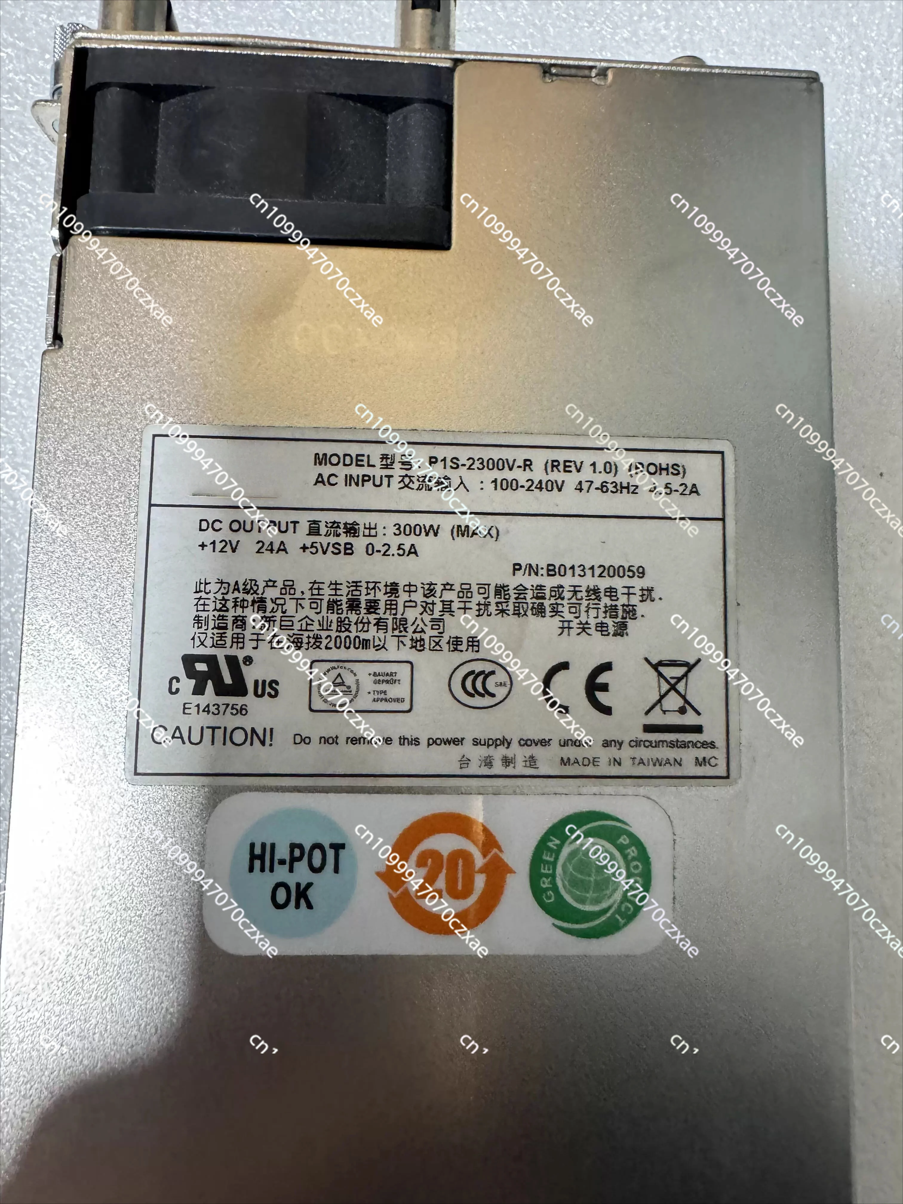 P1S-2300V-R Power Module, Rated Power 300W, Disassembled Parts, New Quality, Redundant Server Power Supply