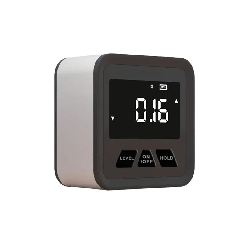 صندوق مشطوف لمقياس الميل منقلة إلكترونية مع مكتشف زاوية إلكتروني بإضاءة خلفية، #4