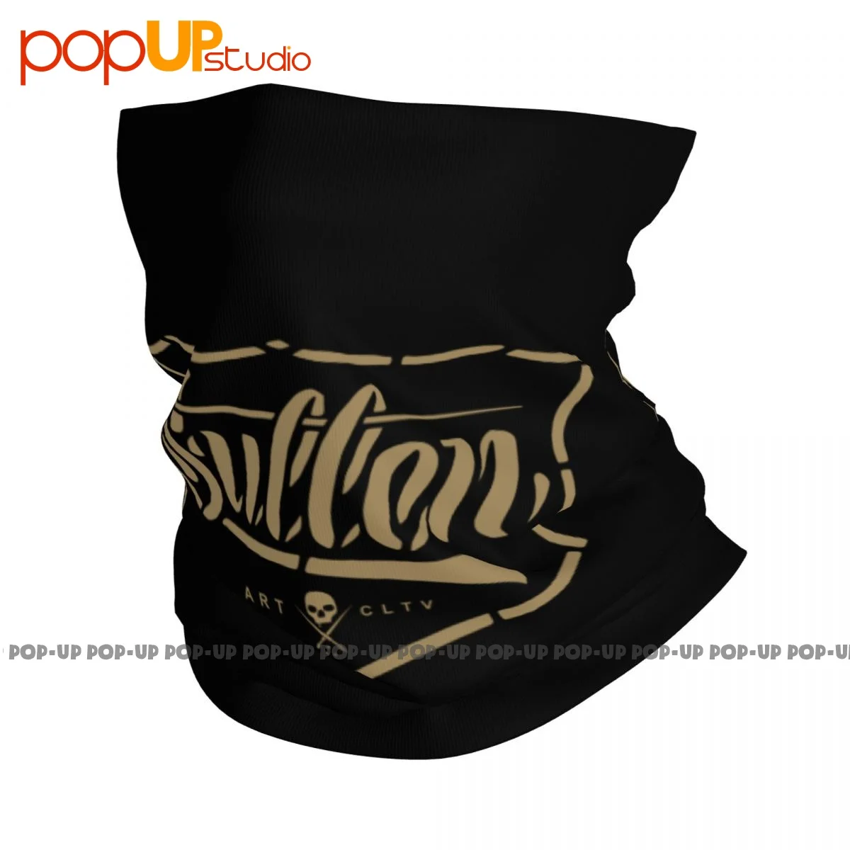 Sullen seni kolektif stensil pengendara sepeda motor Punk leher Gaiter Bandana syal masker wajah