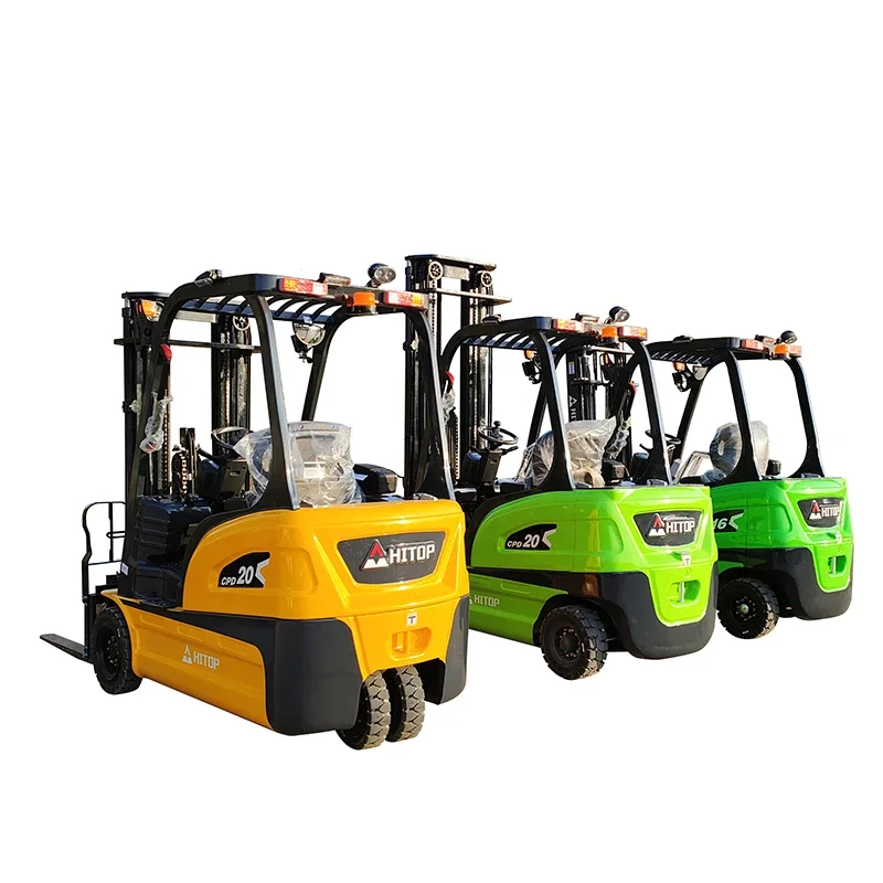 4 & 3 Wheel Forklift LiFePO4 Battery 1/1.5 Ton Seated Fork Truck 2/2.5/3/ 3.8 To n Forklifts Electric for Sale