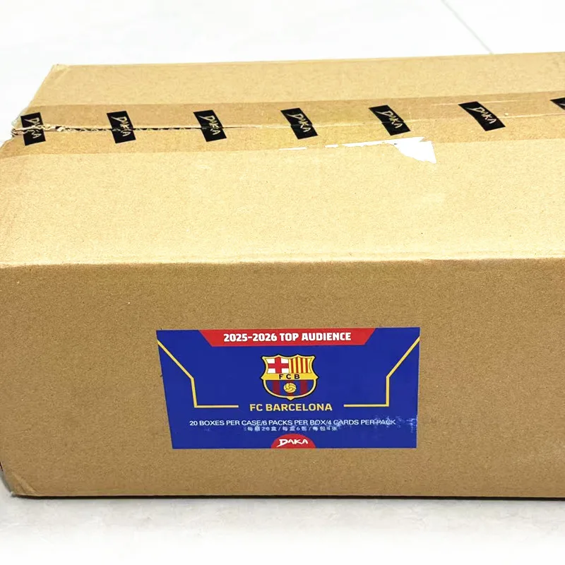 Genuine 2025-26 DAKA Top Audience Series 2 Football Star Collection Card Signature Rating Card Football Club Official Box Gifts