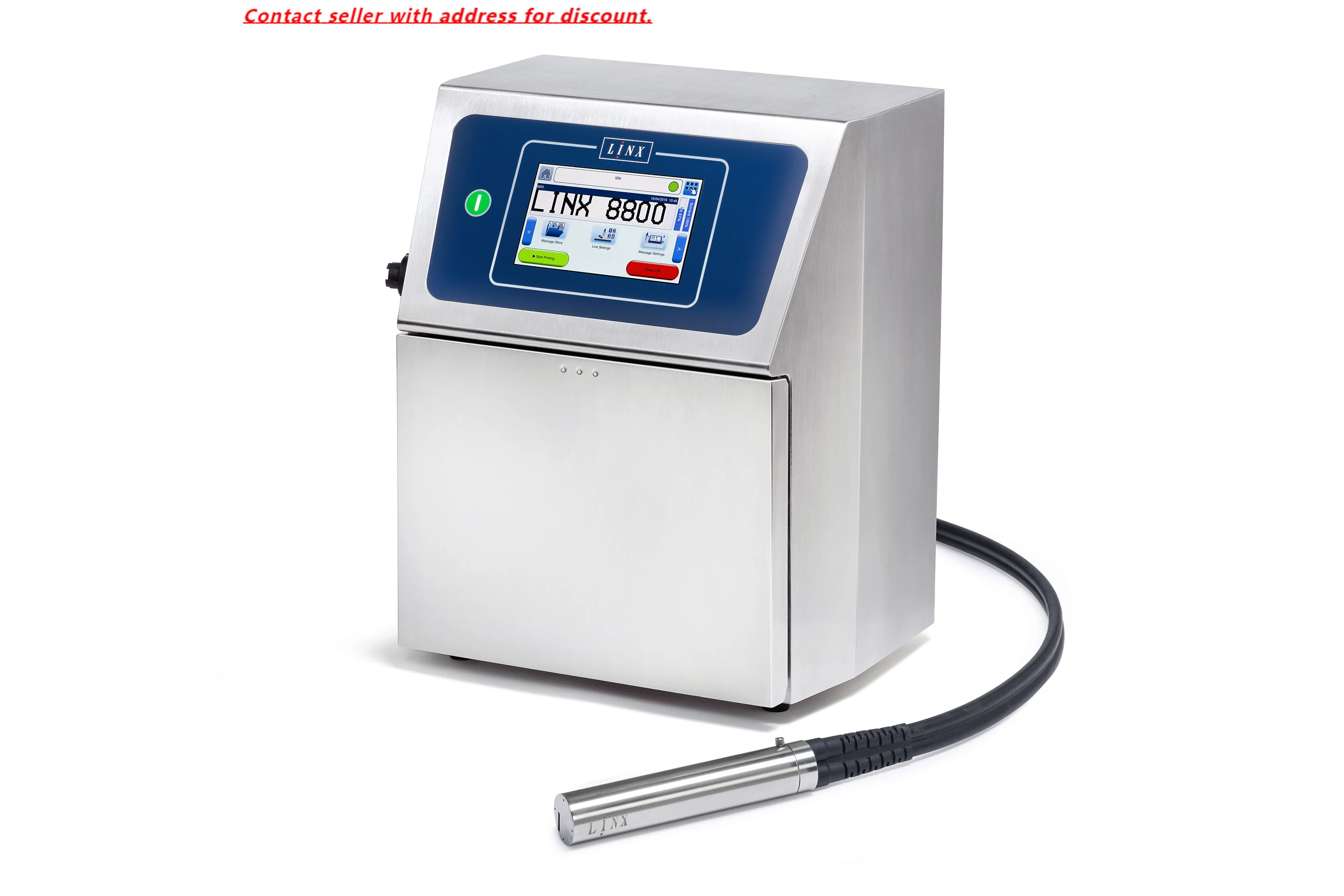 

Cheap Price Linx 8830 Linx Continous Inkjet Printer High Resolution Cij Printer