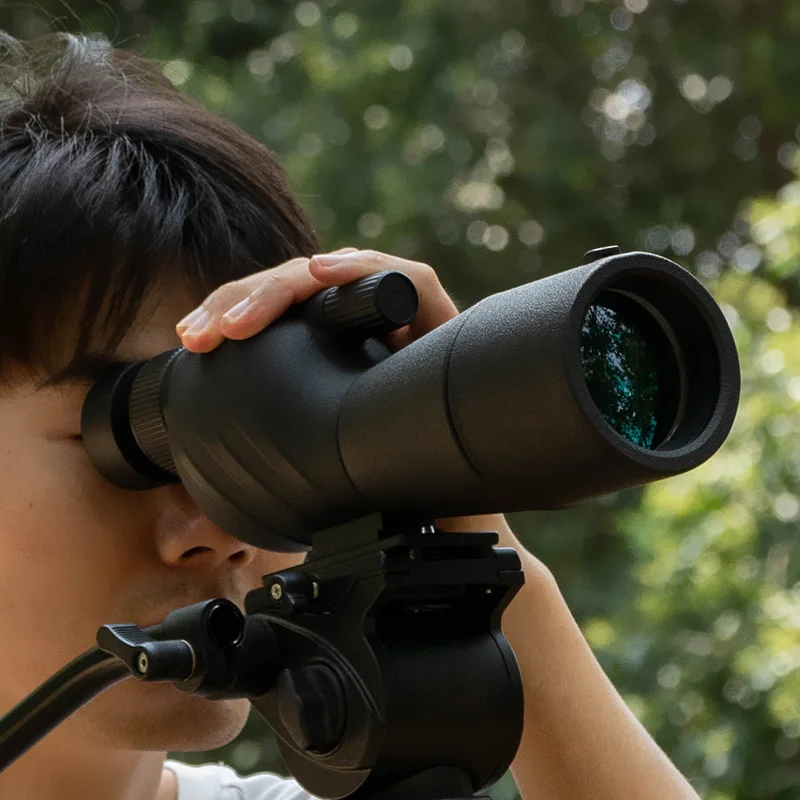25-75x60 Zoom Spotting Scope Camera 4K HD Birdwatching Telescope  with Tripod Outdoor Camping Gear view 3