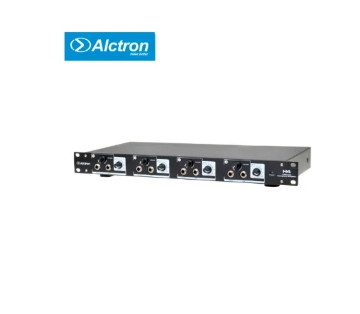 Alctron H4 professional high-power 4-channel headphone amplifier and line distribution system use for stage and studio