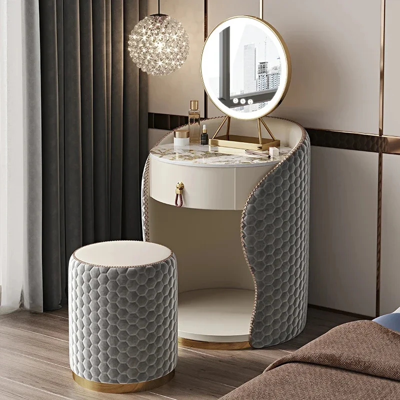 

Design Nordic Dressing Table Narrow Affordable Mirror Drawers Dressing Table Makeup Women Coiffeuse De Chambre Bedroom Furniture