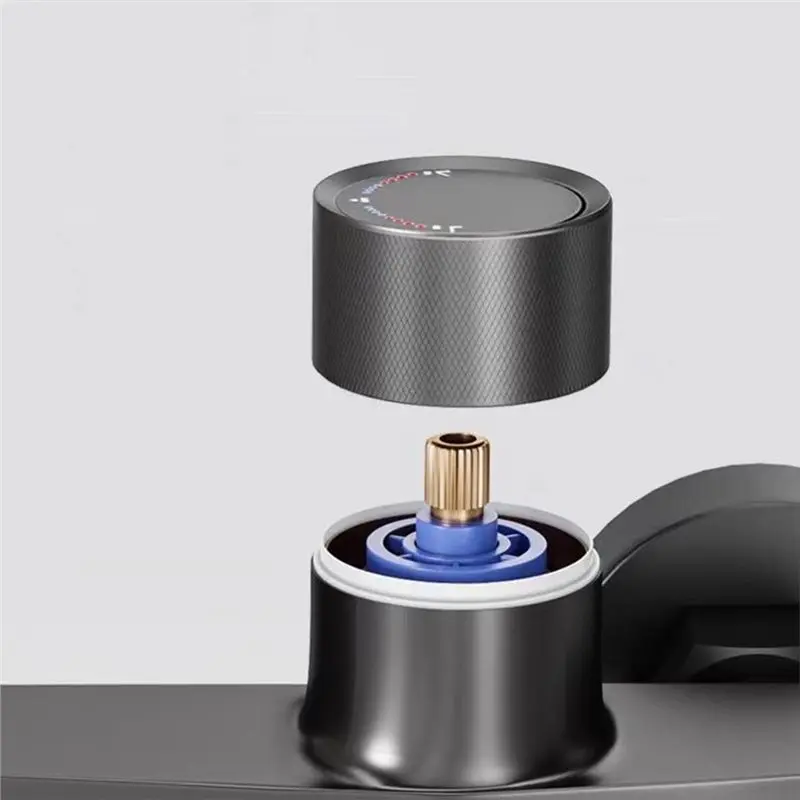 ABUI-Modern Bathroom Faucet - Wall-Mounted Mixer Tap With Hot & Cold Control
